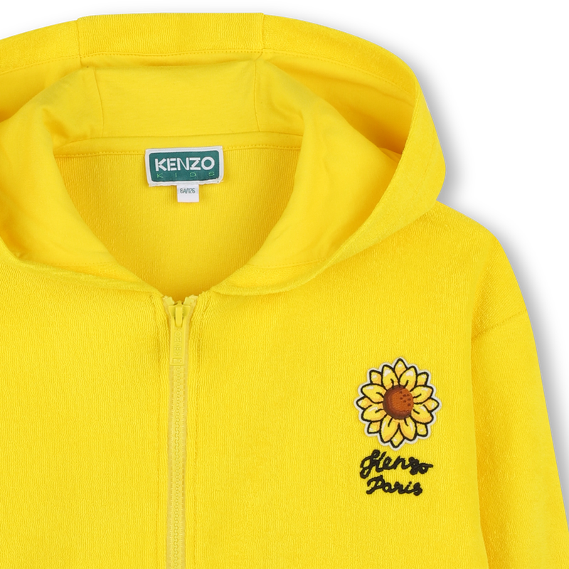 Chaqueta de ch&aacute;ndal de rizo KENZO KIDS 
                        NI&Ntilde;A