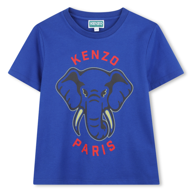 Camiseta algod&oacute;n manga corta KENZO KIDS 
                        UNISEXO