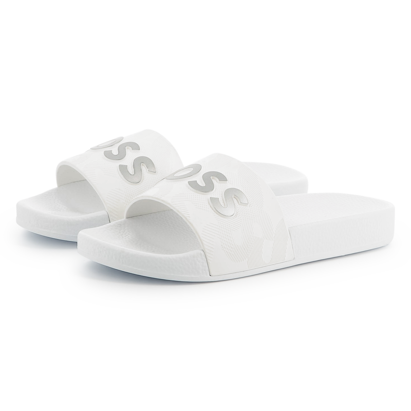 Chanclas con la marca BOSS 
                        NI&Ntilde;O