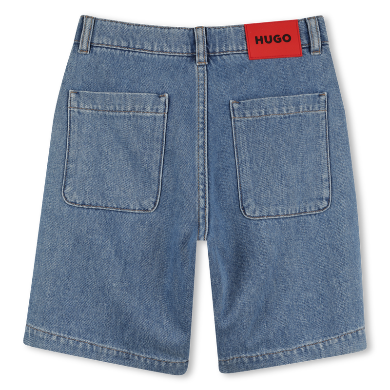 Bermudas vaqueras HUGO 
                        NI&Ntilde;A