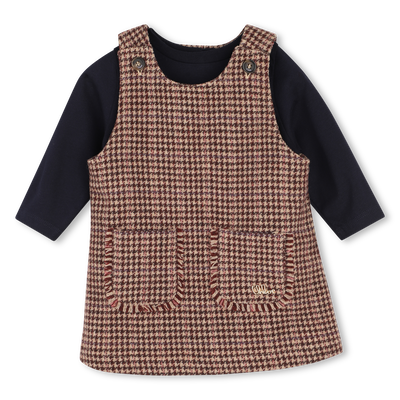 Conjunto de vestido y camiseta CHLOE NI&Ntilde;A