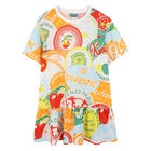 Vestido estampado multicolor KENZO KIDS 
                    NI&Ntilde;A