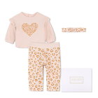 Conjunto de sudadera, pantal&oacute;n y peluche. KENZO KIDS 
                    NI&Ntilde;A