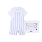 Conjunto mono + camiseta BOSS 
                    NI&Ntilde;O