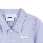 Conjunto camisa + pantal&oacute;n corto BOSS 
                    NI&Ntilde;O