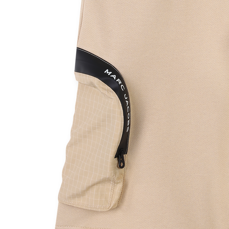 Bermudas largas de mulet&oacute;n MARC JACOBS 
                        NI&Ntilde;O