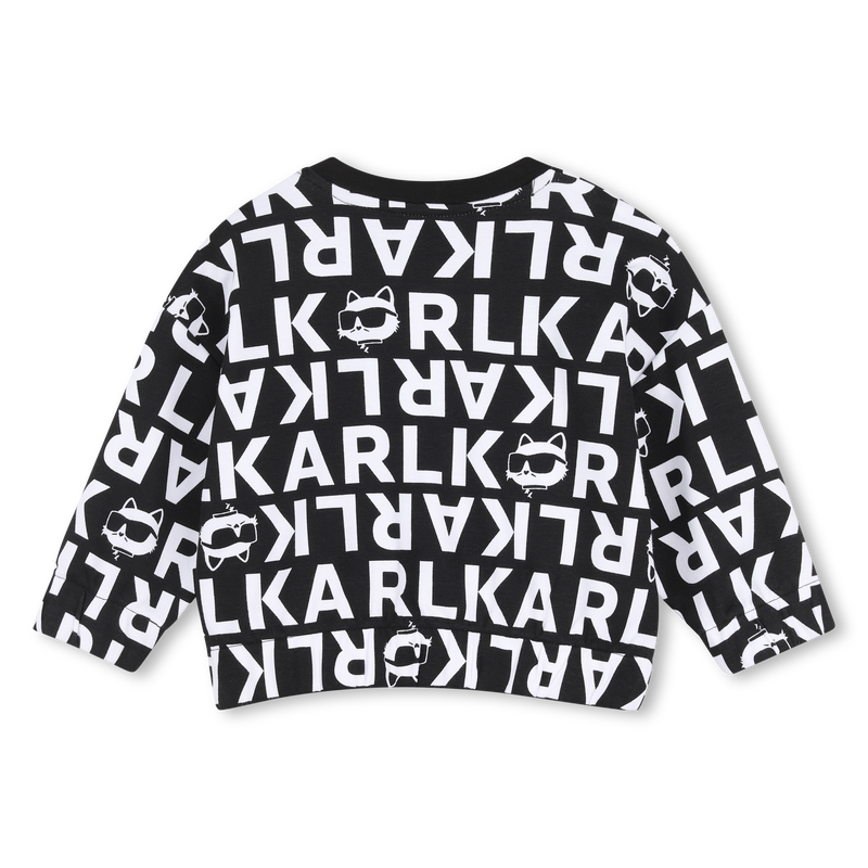 Conjunto de sudadera y pantal&oacute;n KARL LAGERFELD KIDS 
                        NI&Ntilde;A
