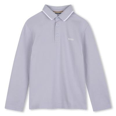 Polo de manga larga BOSS NI&Ntilde;O