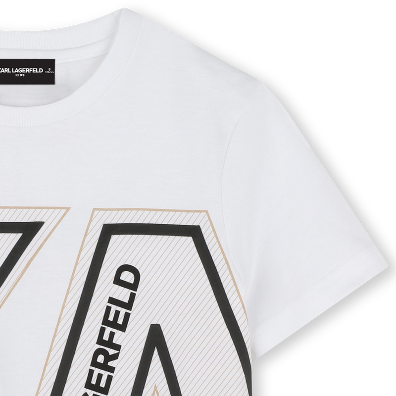 Camiseta de manga corta KARL LAGERFELD KIDS 
                        NI&Ntilde;O