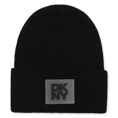 Gorro de punto reversible DKNY UNISEXO