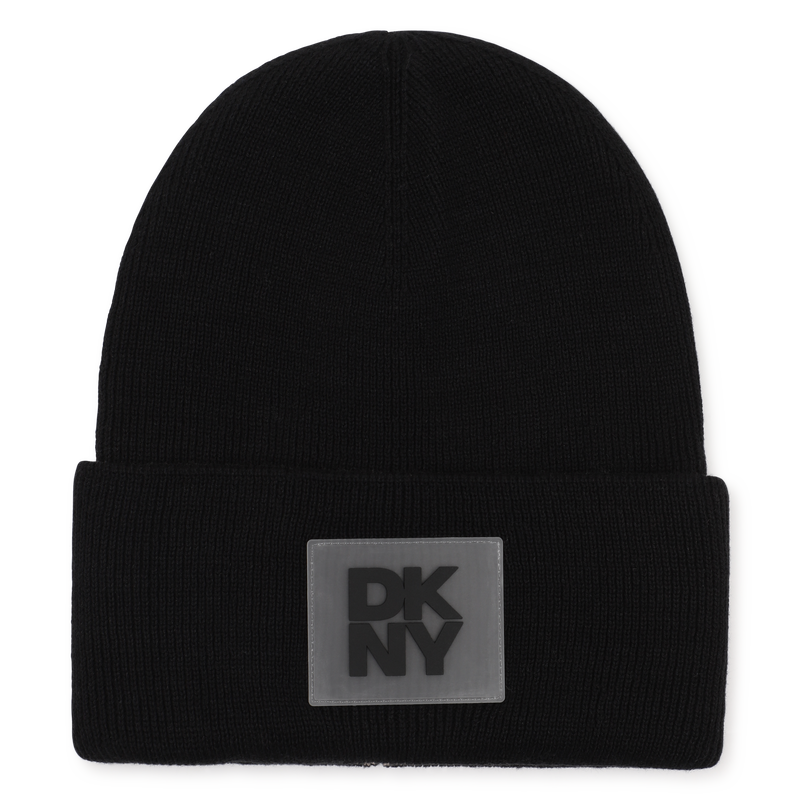 Gorro de punto reversible DKNY 
                        UNISEXO