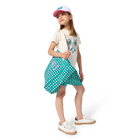 Pantalones cortos con estampado de cuadros vichy KIDS AROUND 
                    NI&Ntilde;A