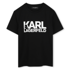 Camiseta de manga corta KARL LAGERFELD KIDS 
                    NI&Ntilde;O