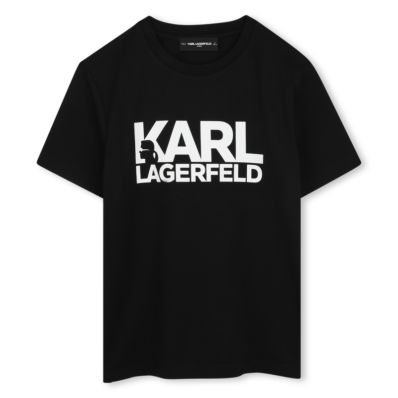 Camiseta de manga corta KARL LAGERFELD KIDS 
                        NI&Ntilde;O