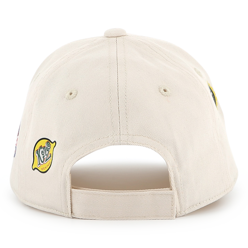 Gorra de algod&oacute;n estampada KENZO KIDS 
                        UNISEXO
