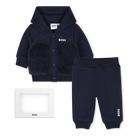 Conjunto de c&aacute;rdigan y pantal&oacute;n BOSS 
                    NI&Ntilde;O