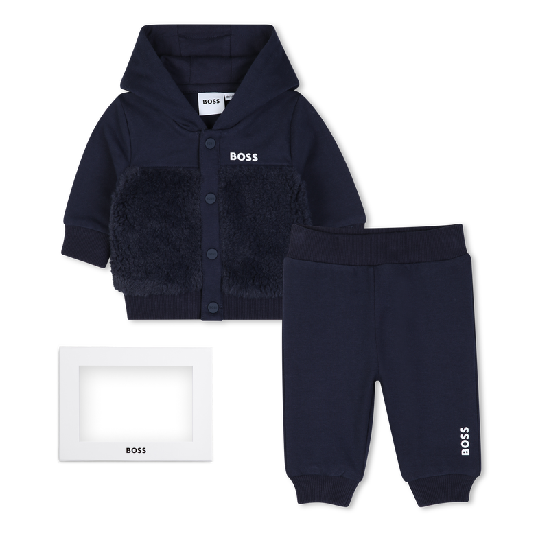 Conjunto de c&aacute;rdigan y pantal&oacute;n BOSS 
                        NI&Ntilde;O