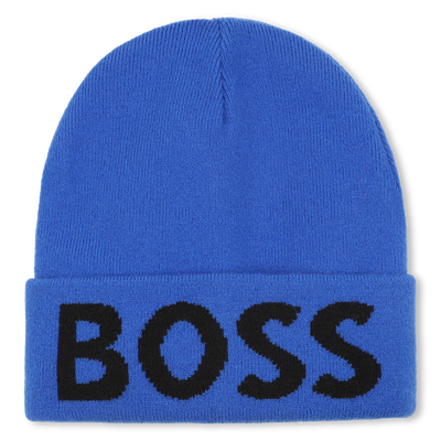 Gorro de punto con solapas BOSS NI&Ntilde;O
