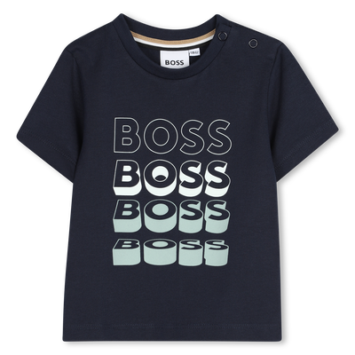 CAMISETA DE MANGA CORTA BOSS NI&Ntilde;O