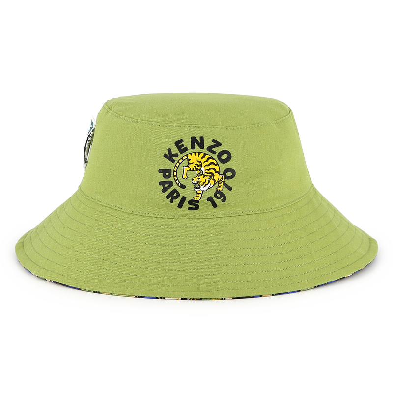 Gorro reversible de algod&oacute;n KENZO KIDS 
                        UNISEXO