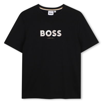 Camiseta de mangas cortas BOSS NI&Ntilde;O