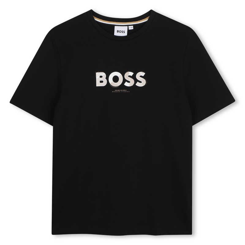 Camiseta de mangas cortas BOSS 
                        NI&Ntilde;O