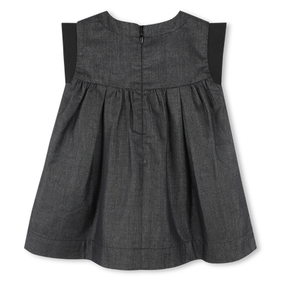 Vestido acampanado con parche KARL LARGERFELD KIDS NI&Ntilde;A