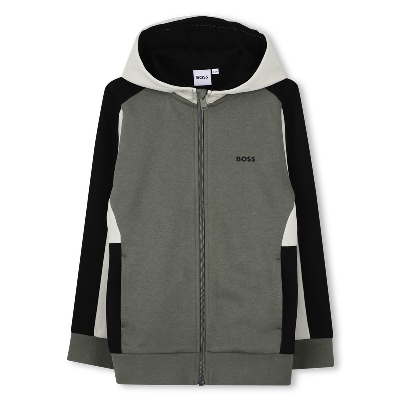 C&aacute;rdigan con capucha BOSS 
                        NI&Ntilde;O