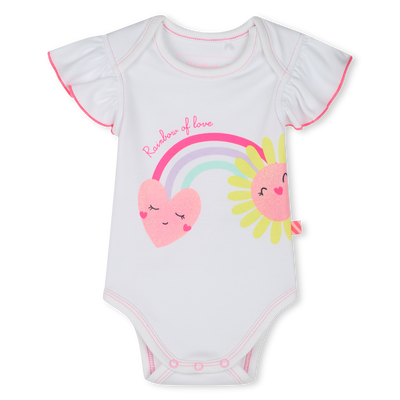 Body de manga corta y algod&oacute;n BILLIEBLUSH NI&Ntilde;A
