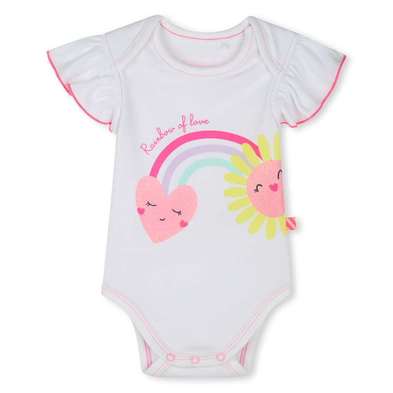 Body de manga corta y algod&oacute;n BILLIEBLUSH 
                        NI&Ntilde;A