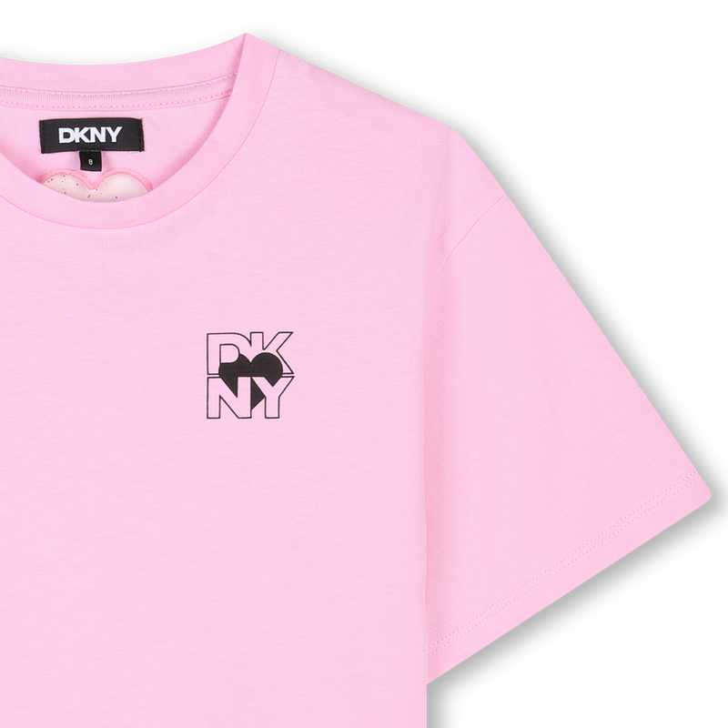 Camiseta de manga corta DKNY 
                        NI&Ntilde;A