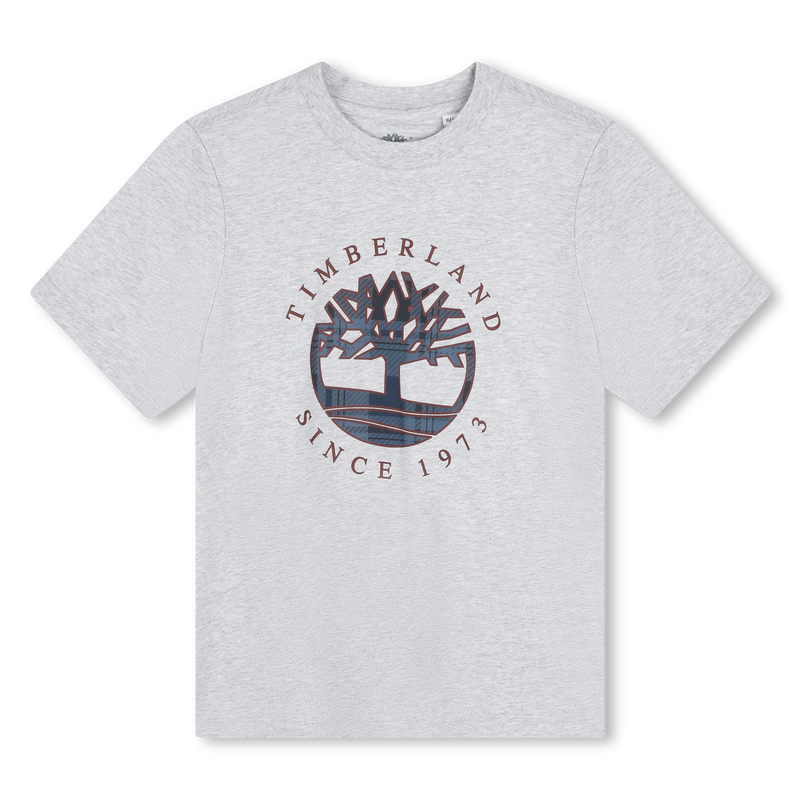 Camiseta de manga corta y logo TIMBERLAND 
                        NI&Ntilde;O