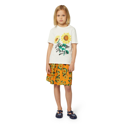 Camiseta con estampado KENZO KIDS UNISEXO