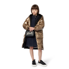 Bolso de mano, textil granulado y recubierto liso KARL LAGERFELD KIDS 
                    NI&Ntilde;A