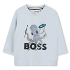 Camiseta de manga larga BOSS 
                    NI&Ntilde;O