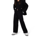 Pantal&oacute;n con pinzas y vuelta DKNY 
                    NI&Ntilde;A