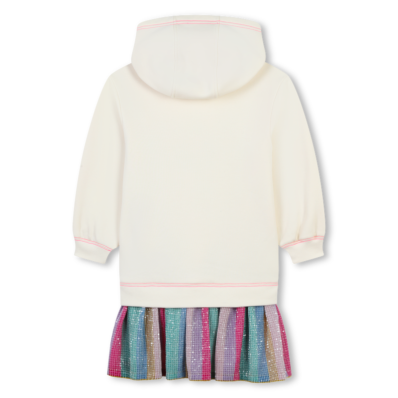 Vestido bimaterial elegante BILLIEBLUSH 
                        NI&Ntilde;A