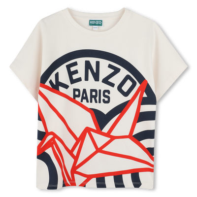 Camiseta algod&oacute;n manga corta KENZO KIDS UNISEXO