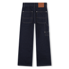 Vaqueros anchos con pespuntes ZADIG & VOLTAIRE 
                    NI&Ntilde;O