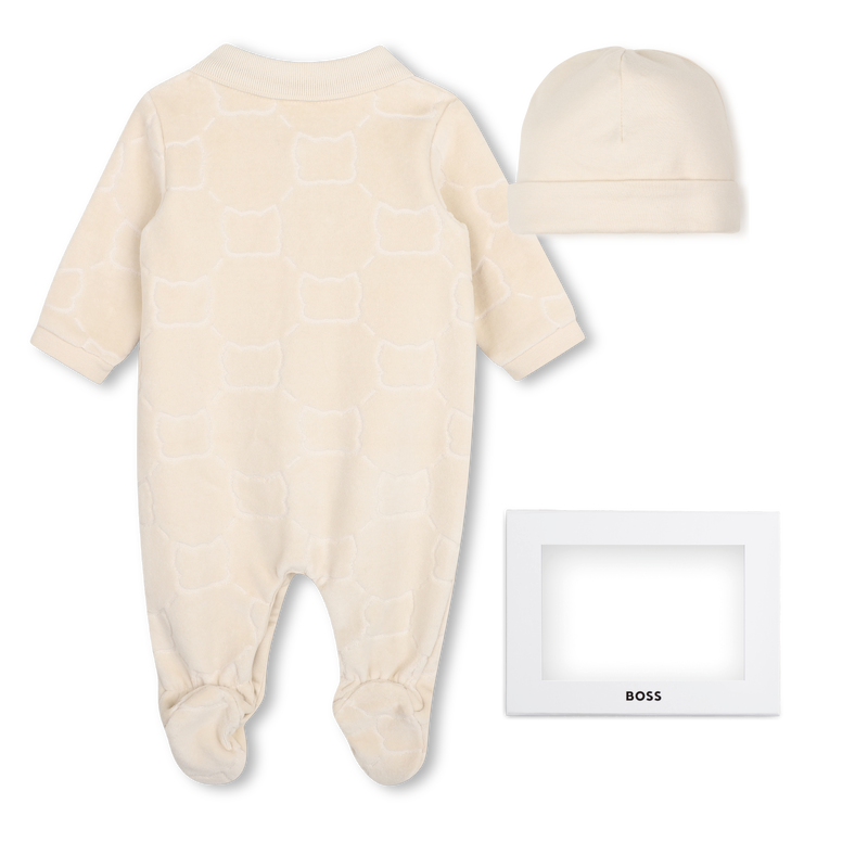 Conjunto de pijama y gorro BOSS 
                        NI&Ntilde;O