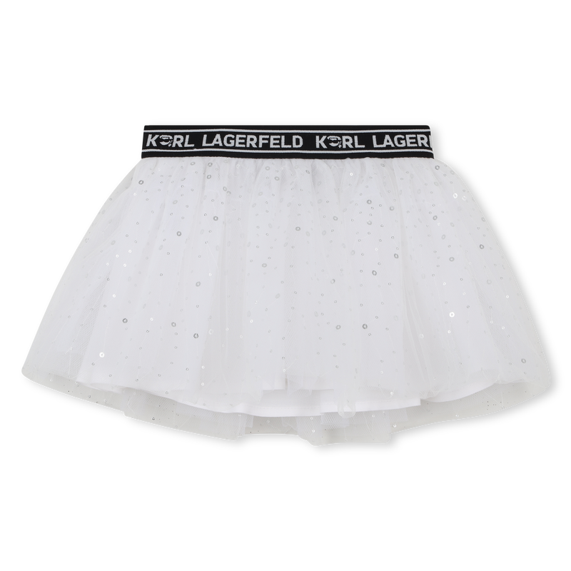 Conjunto de sudadera y falda KARL LAGERFELD KIDS 
                        NI&Ntilde;A