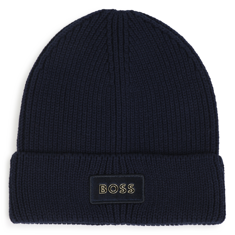 Gorro de punto BOSS 
                        NI&Ntilde;A