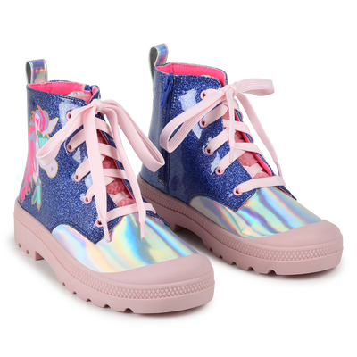 Botines cremallera y cordones BILLIEBLUSH NI&Ntilde;A