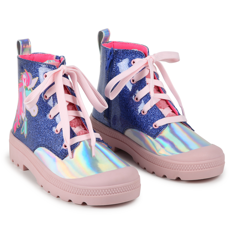 Botines cremallera y cordones BILLIEBLUSH 
                        NI&Ntilde;A