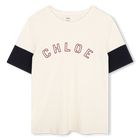 Camiseta de mangas cortas CHLOE 
                    NI&Ntilde;A