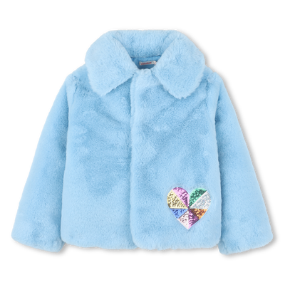 Abrigo con cierre de bot&oacute;n a presi&oacute;n BILLIEBLUSH NI&Ntilde;A