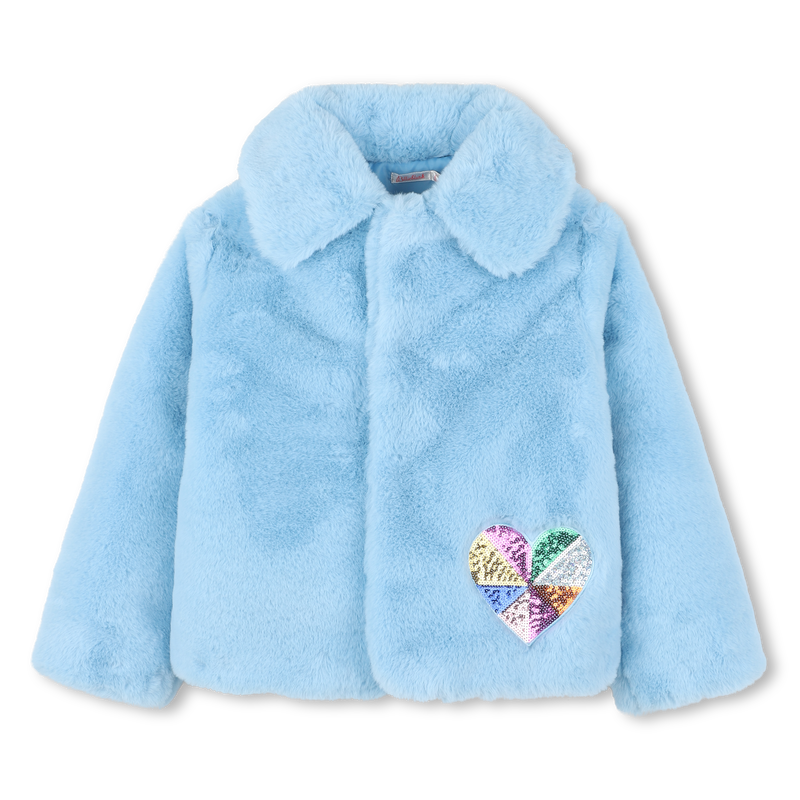 Abrigo con cierre de bot&oacute;n a presi&oacute;n BILLIEBLUSH 
                        NI&Ntilde;A