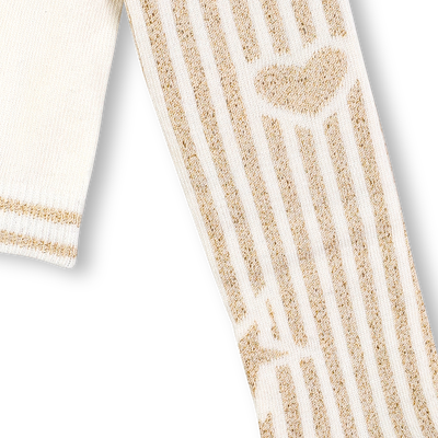 Medias doradas con purpurina BILLIEBLUSH NI&Ntilde;A