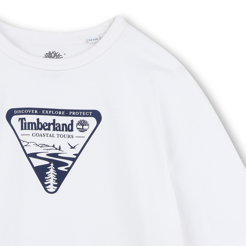 Camiseta ancha y estampada TIMBERLAND 
                        NI&Ntilde;O