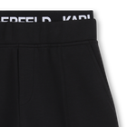 Bermudas con cintura el&aacute;stica KARL LAGERFELD KIDS 
                    NI&Ntilde;O